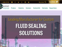 Tablet Screenshot of gasketresources.com